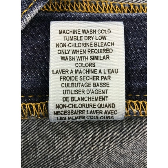 Vintage Polo Ralph Lauren Men's Loose Fit Jeans Size 32x30 Dark Wash Straight - Picture 10 of 11